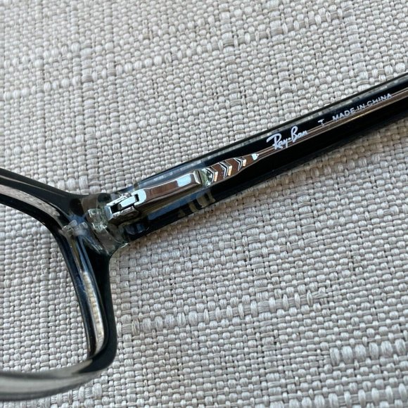 Ray-Ban Women Eyeglasses Black/Clear RB1550 18[]15 130 small face - Picture 7 of 11